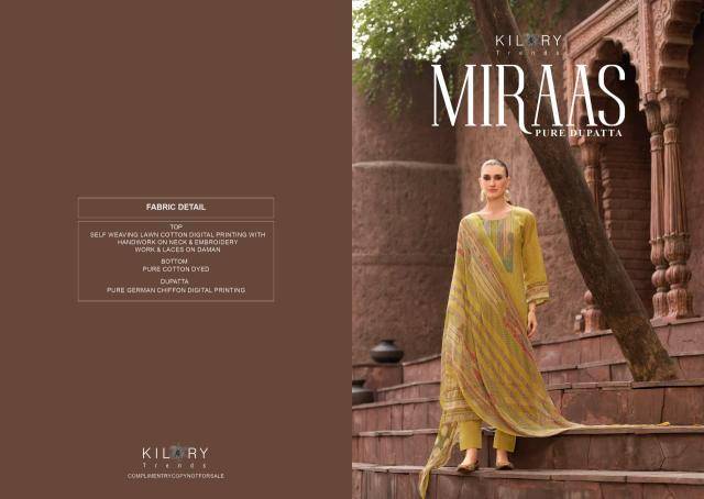 Kilory miraas Casual dress materials wholesale